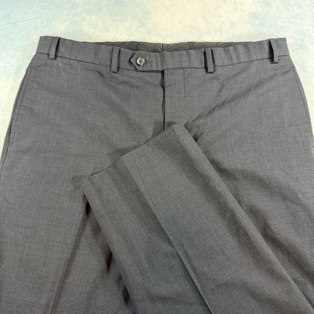 Brooks Brothers Dress Pants Mens 40x30 Grey Excellent Madison Fit Wool 346